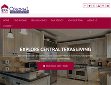 Tablet Screenshot of colonialrealestate.com